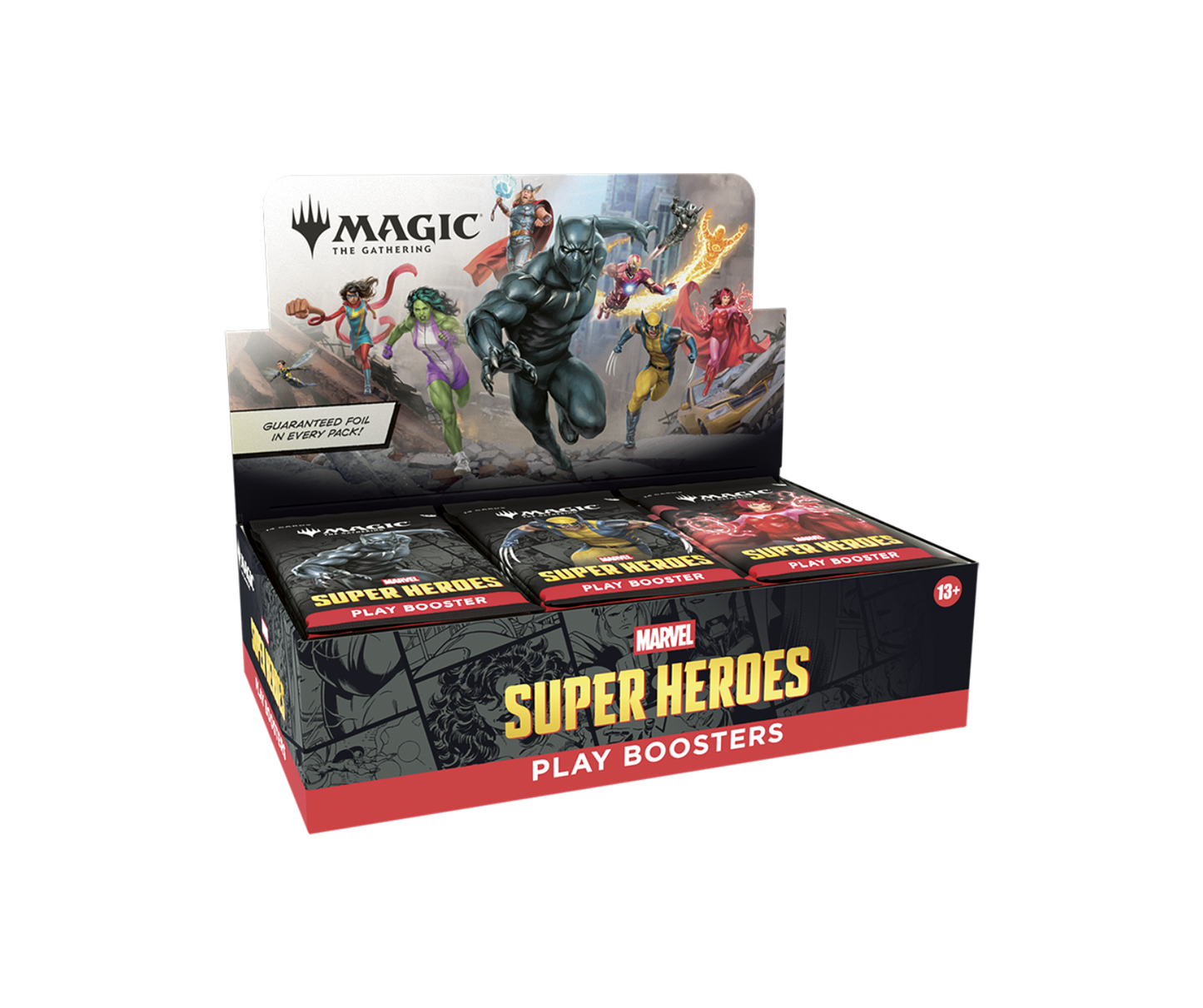 Marvel Super Hero's - Play Booster Display