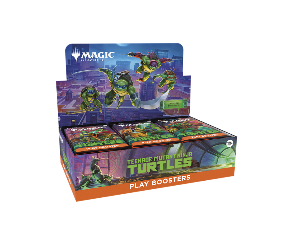 Teenage Mutant Ninja Turtle's - Play Booster Display