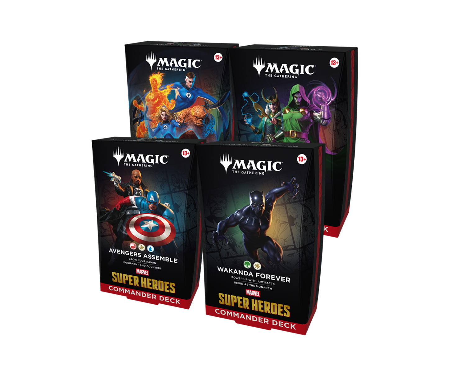 Marvel Super Hero's - Commander Deck Case