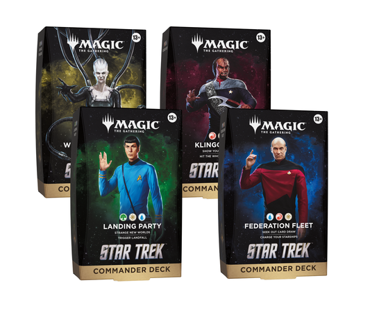Star Trek - Commander Set of 4