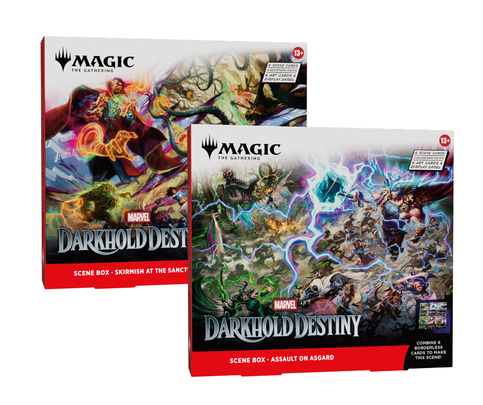 Darkhold Destiny Scene box's