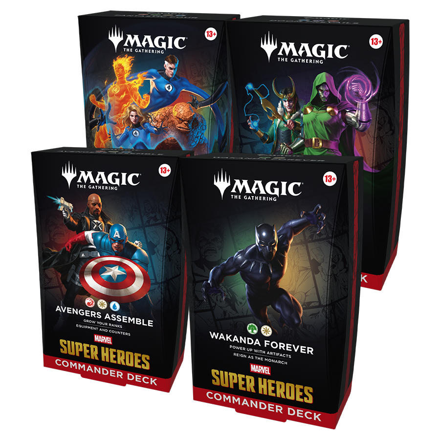 Marvel Super Hero's - Commander Deck Case