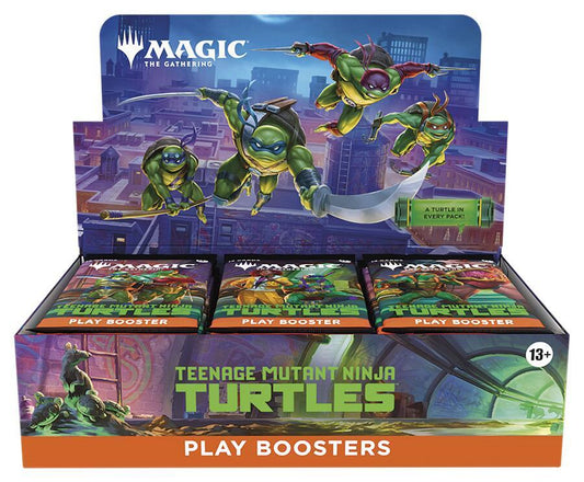 Teenage Mutant Ninja Turtle's - Play Booster Display
