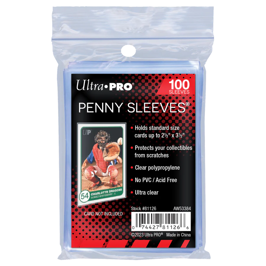 Ultra Pro Standard Size Penny Sleeve's